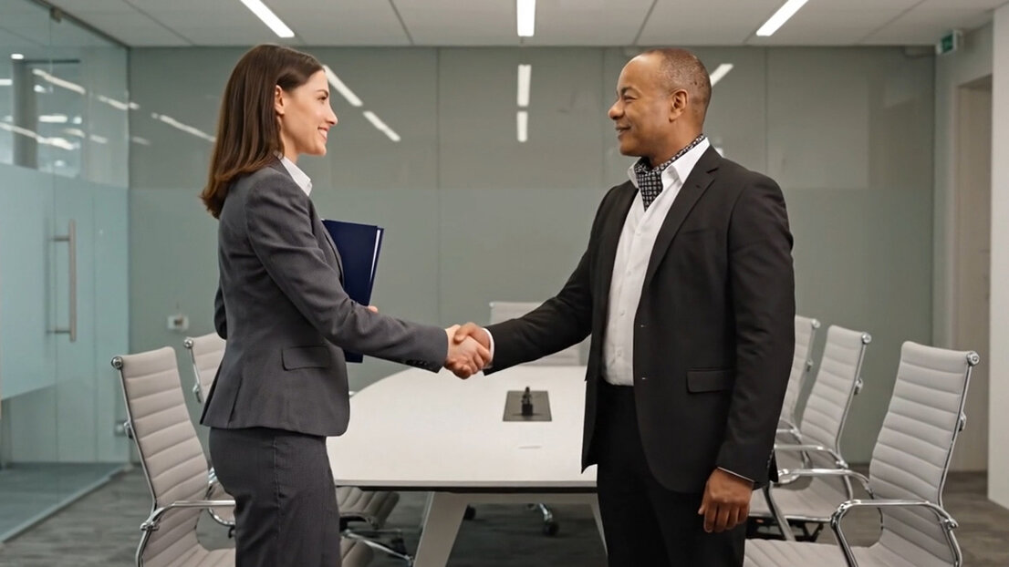Espace recruteur sur ordinateur portable